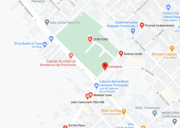 Av. da Saudade, sn - centro, Promissão - SP, 16370-000