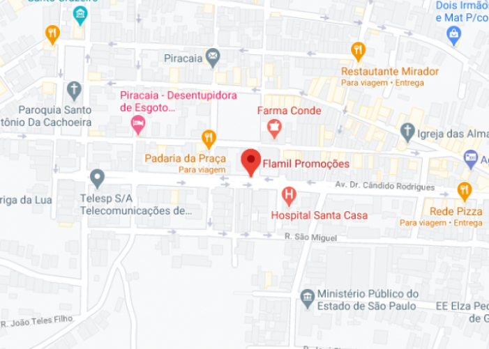 Av. Dr. Cândido Rodrigues, 61 - Centro, Piracaia - SP, 12970-000