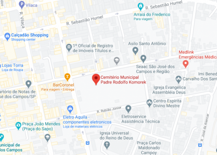 R. Cel. José Monteiro, 488 - Centro, São José dos Campos - SP, 12210-140