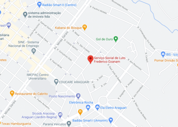 R JOSIAS BATISTA LEITE, 283 - BOSQUE, ARAGUARI - MG, 38440280