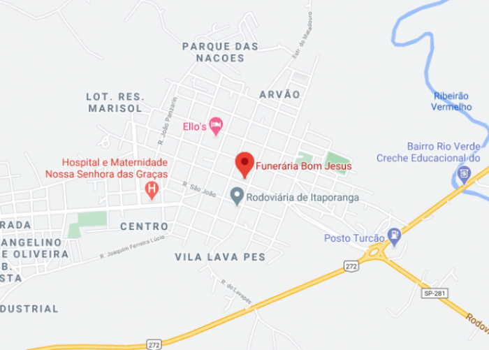 R. Frei Pacífico de Montefalco, 1102 - Centro, Itaporanga - SP, 18480-000