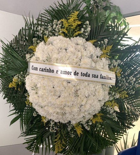 coroa de flores