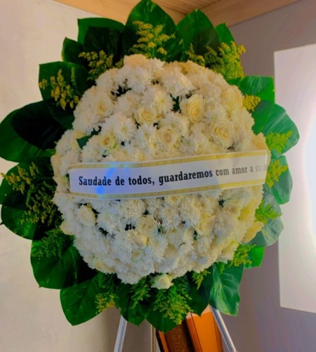 coroa de flores