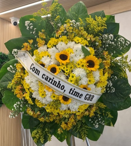 coroa de flores
